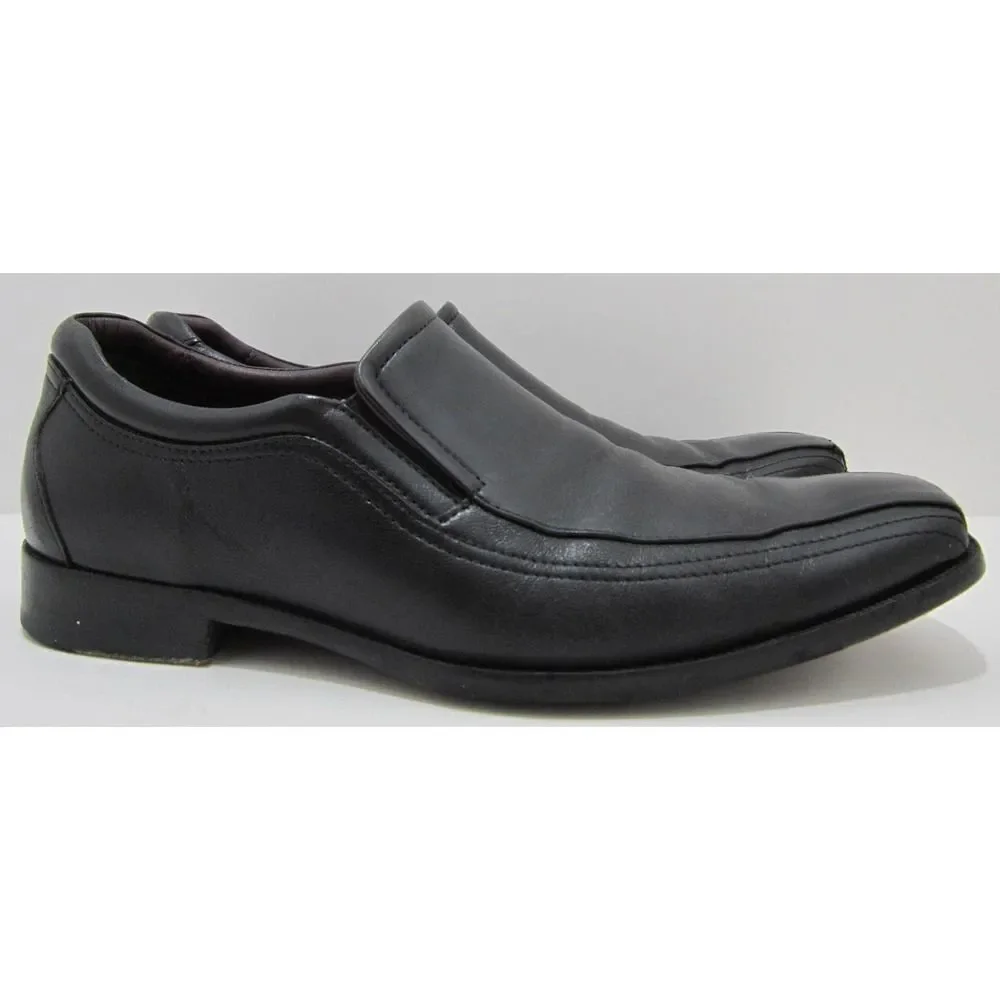 Johnston & Murphy Shaler Black Leather Loafers 8.5